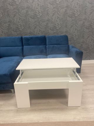 OFERTA PACK MESA+ 4 SILLAS Y MESA CENTRO ELEVABLE