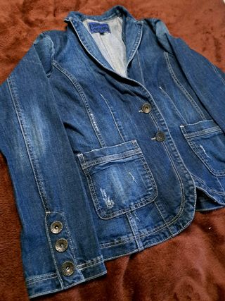 Chaqueta vaquera blazer M