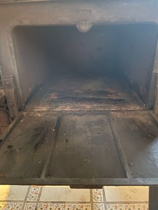 Cocina/horno hierro fundido leña o carbon