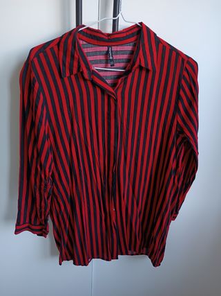 Camisa rayas Stradivarius 