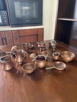 Pentole mignon in rame