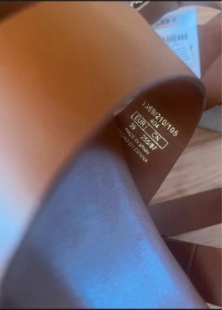 Sandalia de Piel de Zara 
