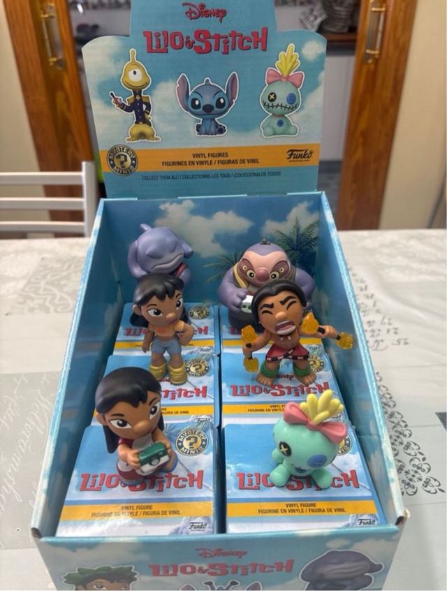 Figuras Lilo y Stitch Funko Mistery Minis
