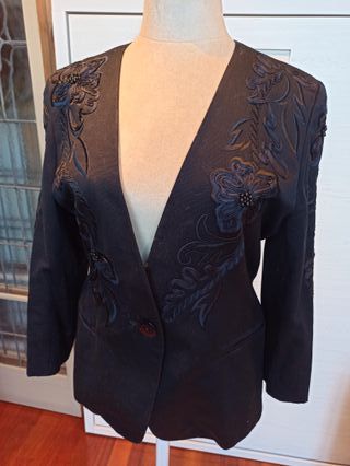 Chaqueta americana blazer ESCADA auténtica t. 38