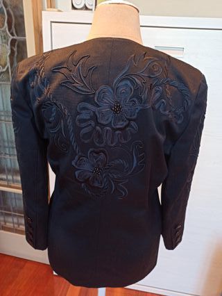 Chaqueta americana blazer ESCADA auténtica t. 38