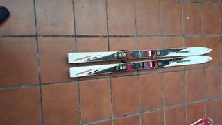 JUEGO ESQUIS 120 ROSSIGNOL CON FIJACIONES SALOMON 