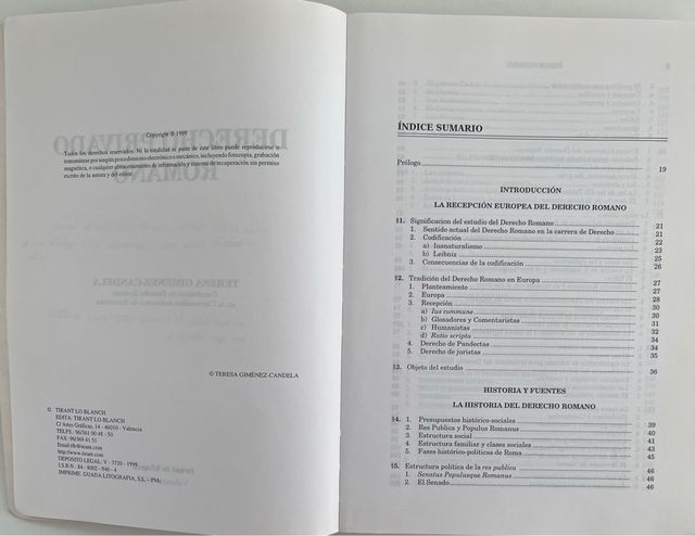 Libro de Derecho Romano