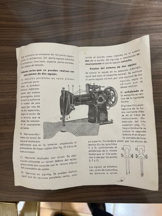 Maquina coser antigua refrey