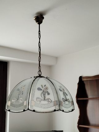 Lampadario vintage diametro 52