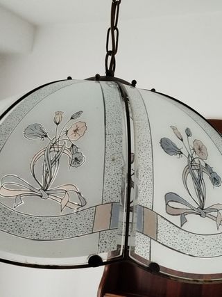 Lampadario vintage diametro 52