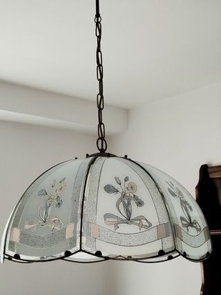 Lampadario vintage diametro 52