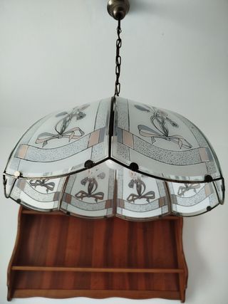 Lampadario vintage diametro 52