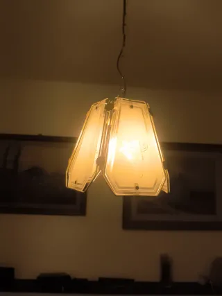 Lampadario vintage diametro 27