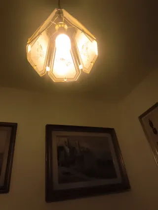 Lampadario vintage diametro 27