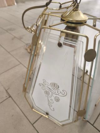 Lampadario vintage diametro 27