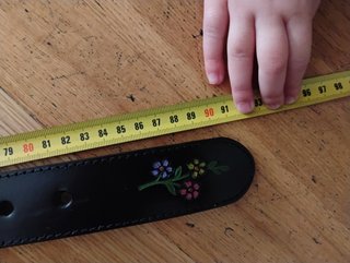 Cinturón de cuero mujer