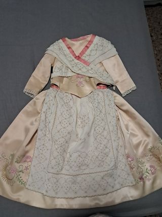 Traje de fallera niña