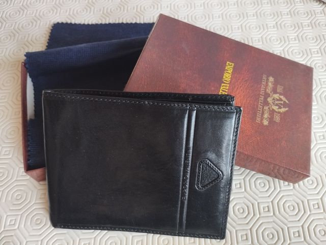 Portafoglio uomo in vera pelle