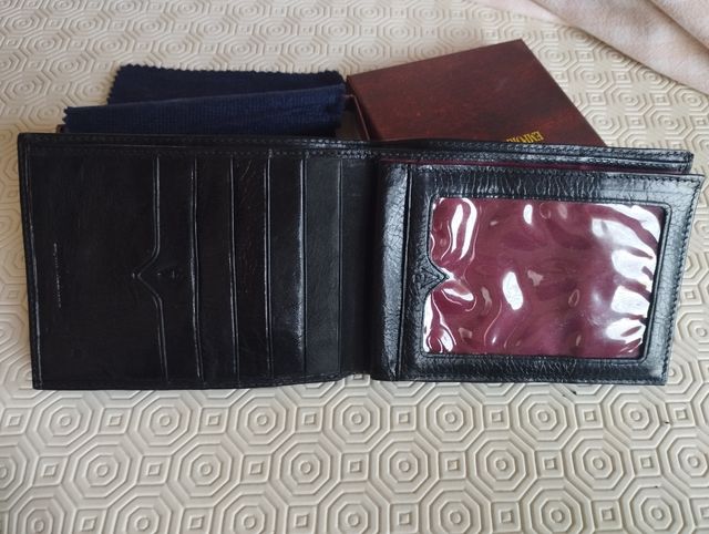 Portafoglio uomo in vera pelle