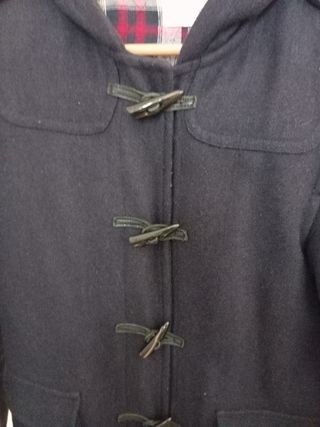 Abrigo Paño S azul marino