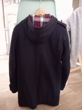 Abrigo Paño S azul marino