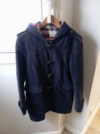 Abrigo Paño S azul marino