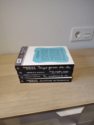 Pack de libros de Federico de Moccia