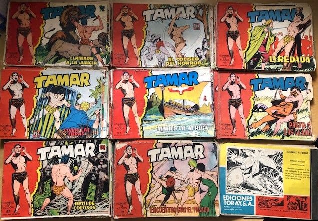 Tebeo TAMAR, 121 números.