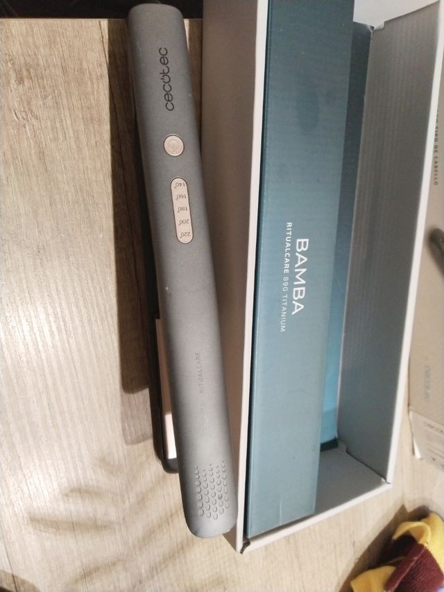 Plancha de pelo cecotec Bamba