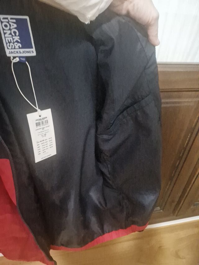 Cortaviento niño jack jones