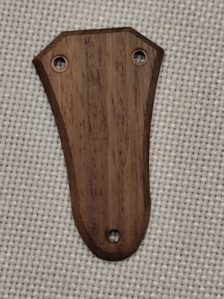 Tapa truss rod madera guitarra 