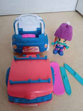 Coche nieve Pin y Pon