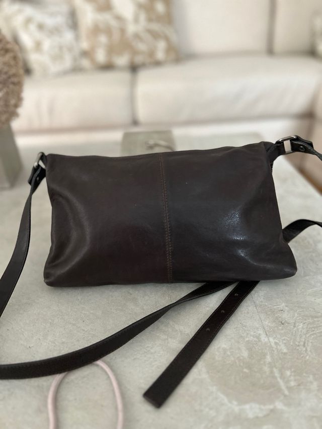 Bolso marrón bandolera Mascaró