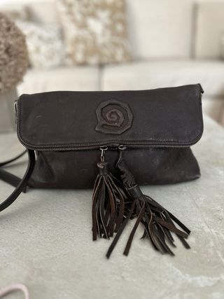 Bolso marrón bandolera Mascaró