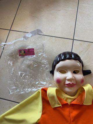 Vestito Bambina Squid Game Bambola