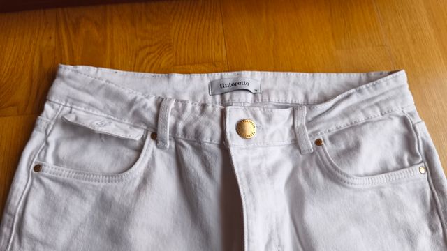 Pantalón blanco Tintoretto T-38