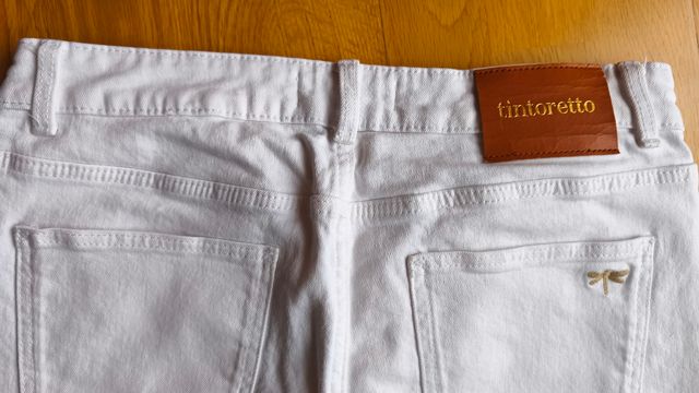 Pantalón blanco Tintoretto T-38