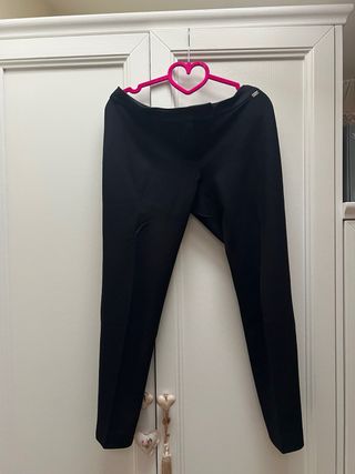 Pantalone nero donna  fritto moda firmato Liujo