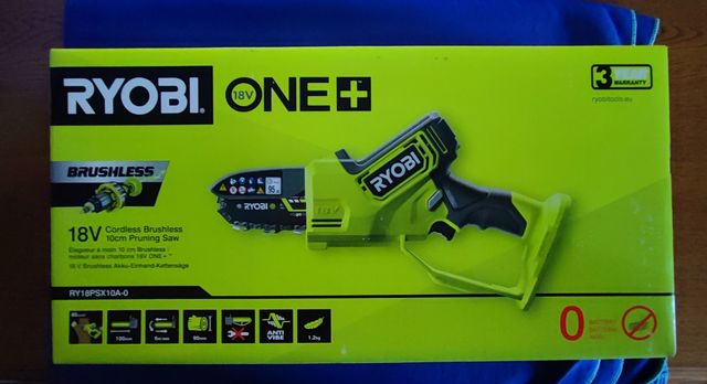 Ryobi 18V ONE+ Motore Brushless, Guida 10cm, 6m/s