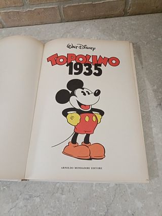 Libro Raccolta Topolino 1935