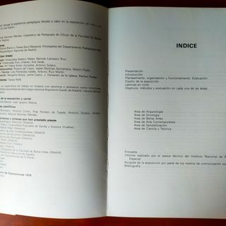 El niño y el museo. Experiencia Pedagogica. Exposi