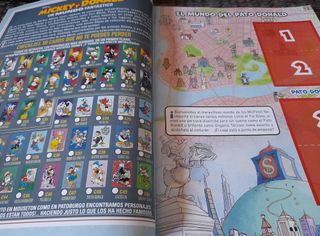 Mickey mundo fantástico, álbum + 104 sobres