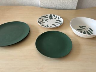 Juego de 7 platos