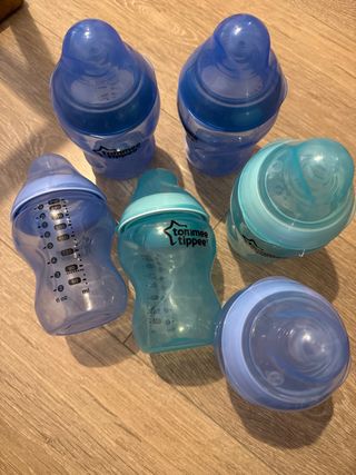 6 biberones Tommee Tippee a estrenar