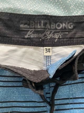Bañador Billabong azul y negro