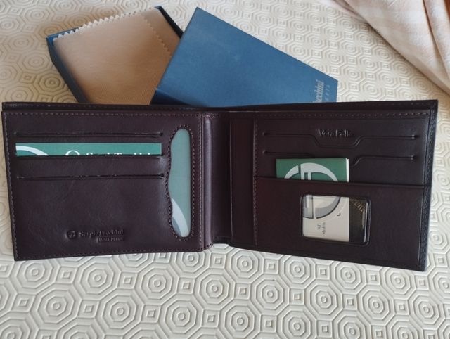 Portafoglio in pelle Sergio Tacchini