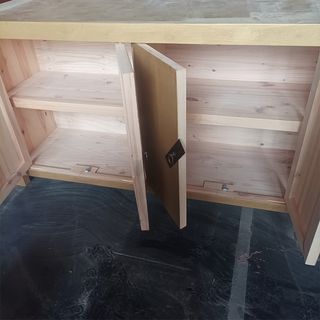 Cómoda Madera pino 8 cajones (muebles dormitorio)