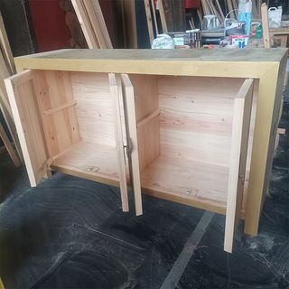 Cómoda Madera pino 8 cajones (muebles dormitorio)