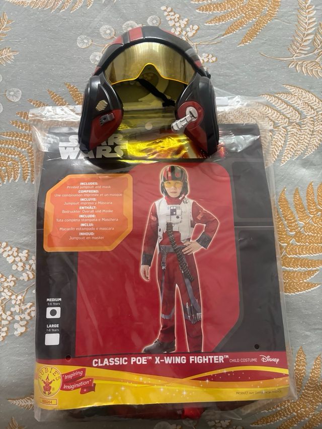 Disfraz niño Star Wars talla 5/6 años