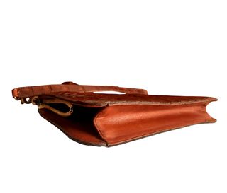 Bolso de cocodrilo auténtico 1950 1960 